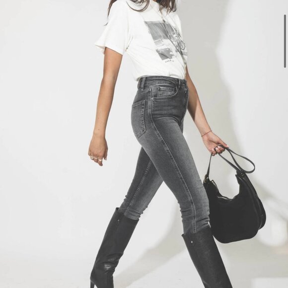 Helen Metal Star Golden Goose Boots Black Size 38 - Picture 7 of 7